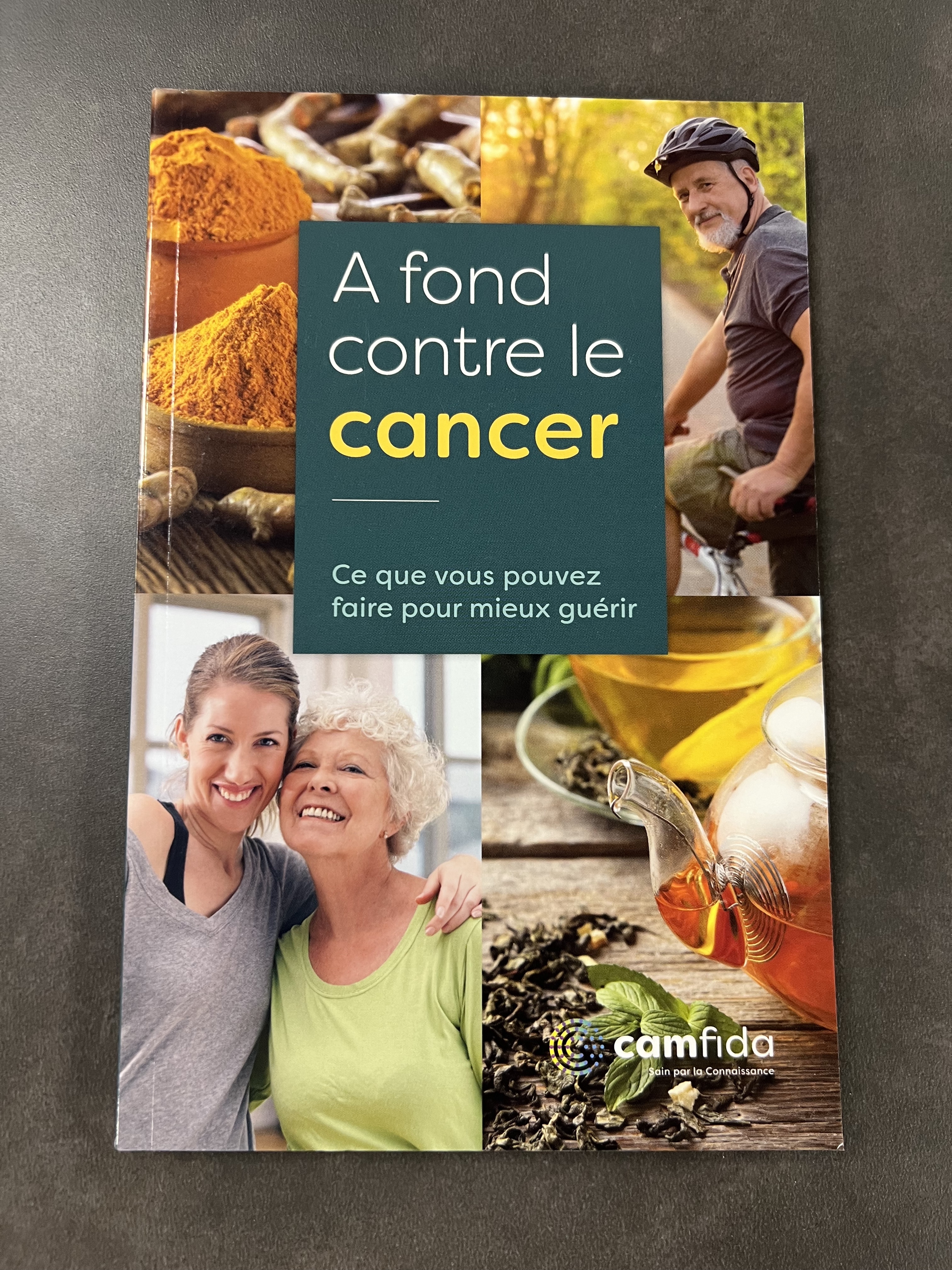 Livre à fond contre le cancer